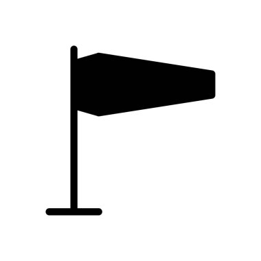 Yön vektör düz simgesi