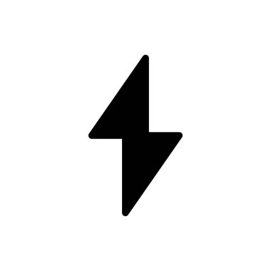 flaş vektör düz simge