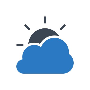 güneş vektörü renk simgesi