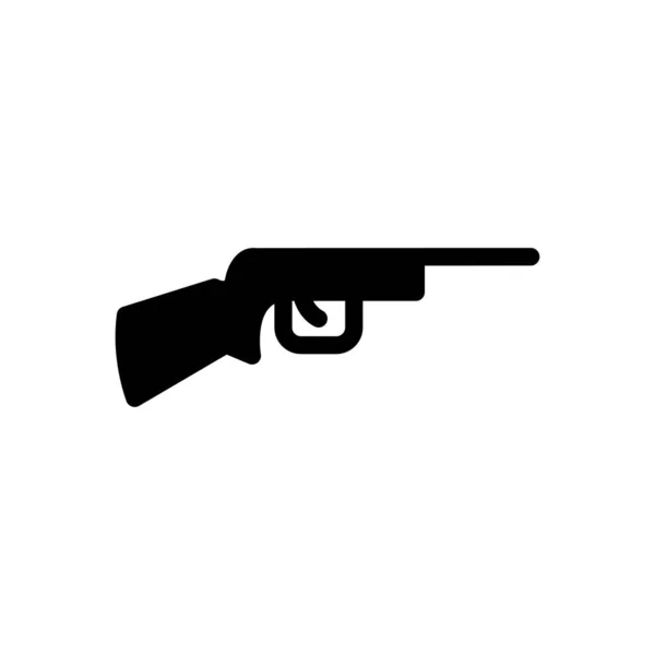 Shooting Vector Glyph Flat Icon — Stock Vector