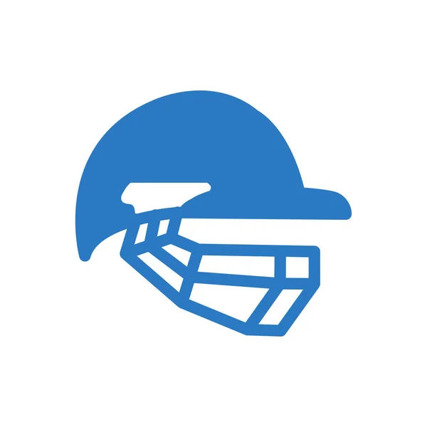 Ikona Kriketového Vektorového Glyfu — Stockový vektor