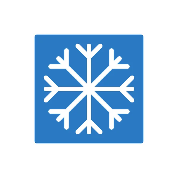 Значок Цвета Зимнего Векторного Знака — стоковый вектор