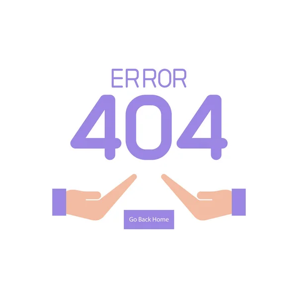 Error Vector Flat Color Icon — Stock Vector