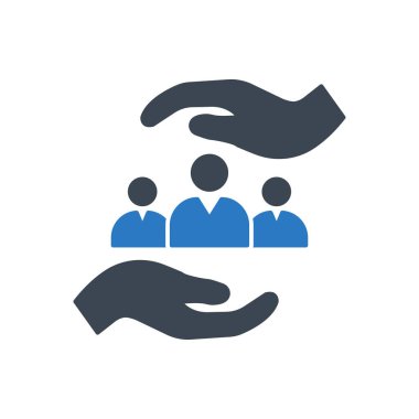 Güvenli vektör renk simgesi