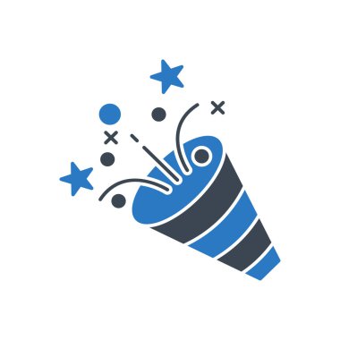 parti vektör renk simgesi