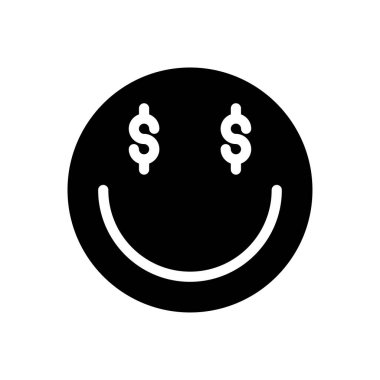 duygu simgesi vektörü düz simge