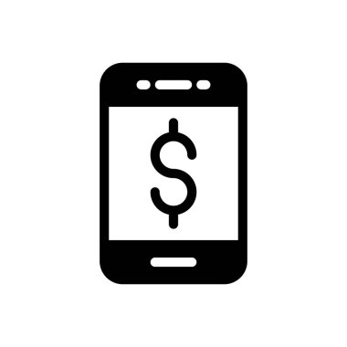 mobil vektör düz simge