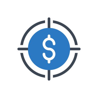 odak vektörü renk simgesi