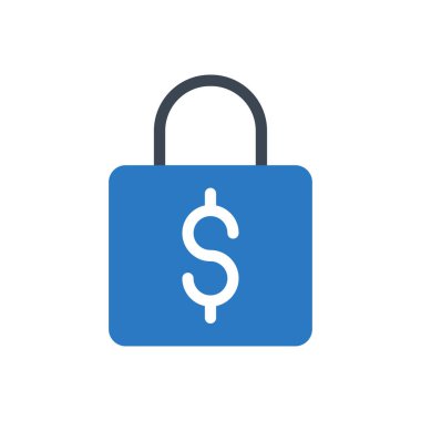 Alışveriş vektörü renk simgesi