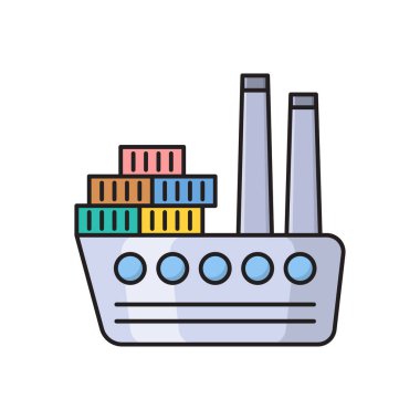 su sanatları vektörü düz renk simgesi