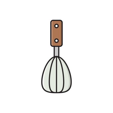 Karıştırıcı vektör düz renk simgesi