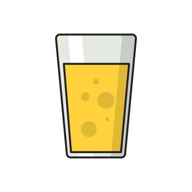 cam vektör düz renk simgesi