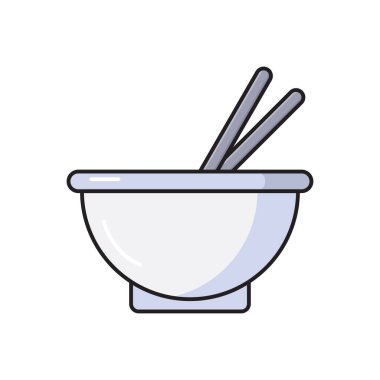 Çubuk vektör düz renk simgesi