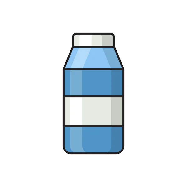 Vector Agua Icono Color Plano — Archivo Imágenes Vectoriales