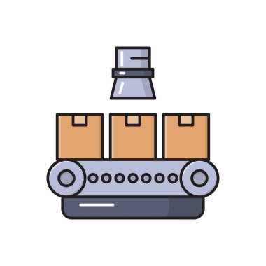 kemer vektörü düz renk simgesi