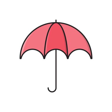 kırılgan vektör düz renk simgesi