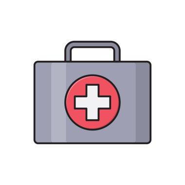 kit vektör düz renk simgesi