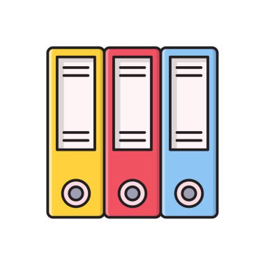 dizin vektörü düz renk simgesi 