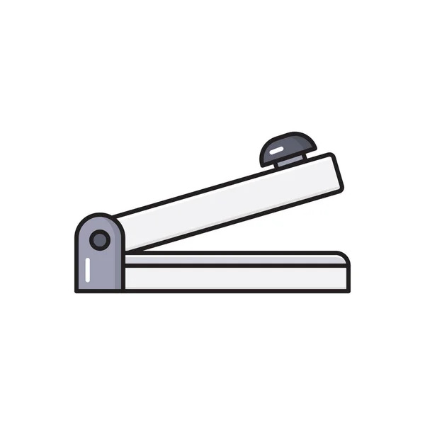 Clip Vector Vlakke Kleur Pictogram — Stockvector