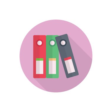 dizin vektörü düz renk simgesi