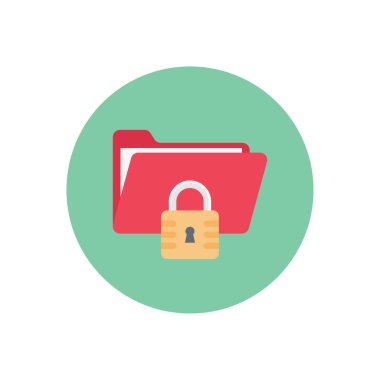 özel vektör düz renk simgesi