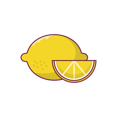 kireç vektörü düz renk simgesi