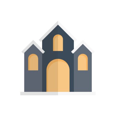 avlanan vektör düz renk simgesi