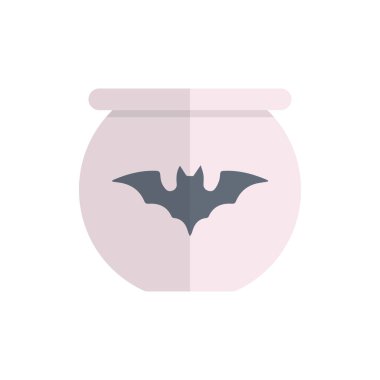 hayvan vektörü düz renk simgesi