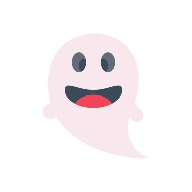 korkutucu vektör düz renk simgesi