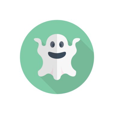 korkutucu vektör düz renk simgesi