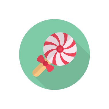 toffee vektör düz renk simgesi