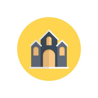 avlanan vektör düz renk simgesi