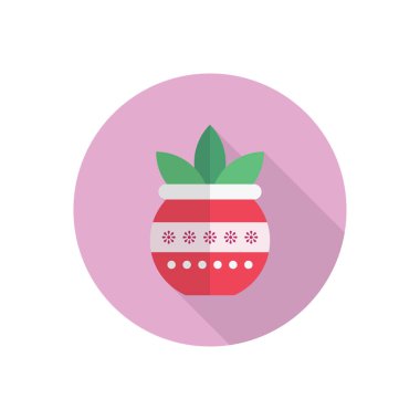 Diwali vektör düz renk simgesi