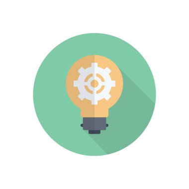 yaratıcı vektör düz renk simgesi