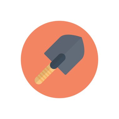 kaz vektör düz renk simgesi