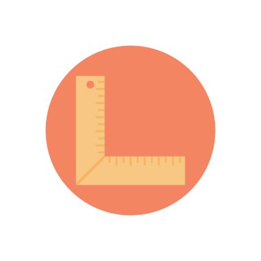 ölçekli vektör düz renk simgesi