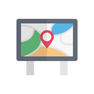 tahta vektörü düz renk simgesi