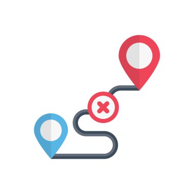 parça vektörü düz renk simgesi