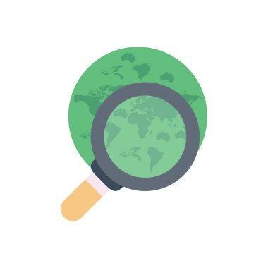 vektör düz renk simgesini bul