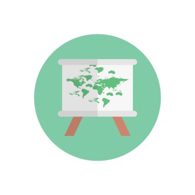 tahta vektörü düz renk simgesi