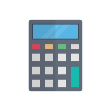 sabit vektör düz renk simgesi