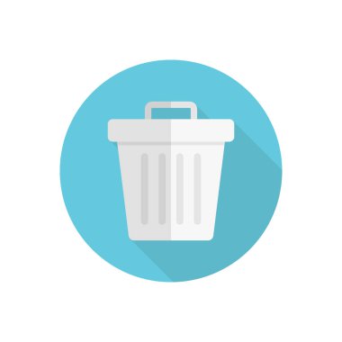 vektör düz renk simgesini sil