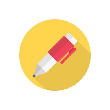 vektör düz renk simgesi yaz