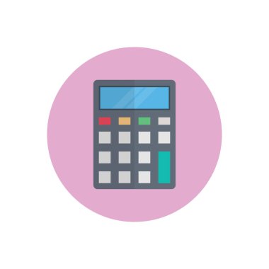 sabit vektör düz renk simgesi