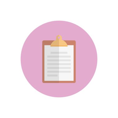 proje vektörü düz renk simgesi