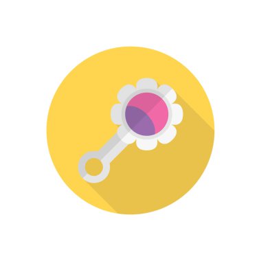 Salla vektör düz renk simgesini