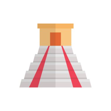  itza vektör düz renk simgesi