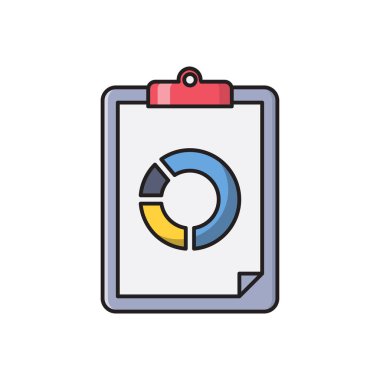 grafik vektör çizgisi düz simgesi