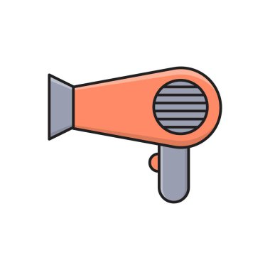 makyaj vektör çizgisi düz simgesi