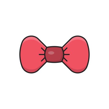 düğüm vektör çizgisi düz simgesi